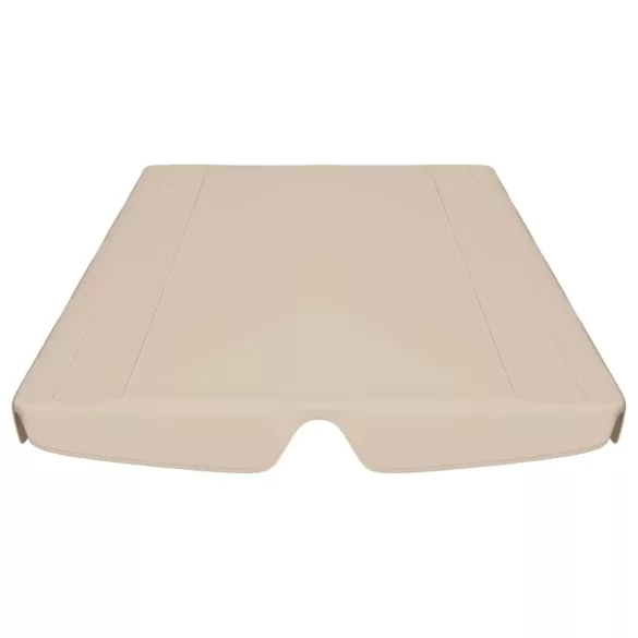 bézs csere ponyva kerti hintaágyhoz 150/130 x 105/70 cm