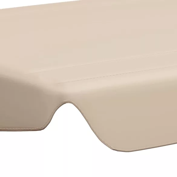 bézs csere ponyva kerti hintaágyhoz 150/130 x 105/70 cm