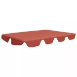 terrakotta csere ponyva kerti hintaágyhoz 150/130 x 105/70 cm