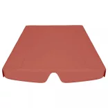 terrakotta csere ponyva kerti hintaágyhoz 150/130 x 105/70 cm