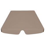 tópszínű csere ponyva kerti hintaágyhoz 150/130 x 105/70 cm