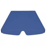 kék csere ponyva kerti hintaágyhoz 150/130 x 105/70 cm