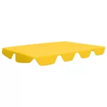sárga csere ponyva kerti hintaágyhoz 150/130 x 105/70 cm