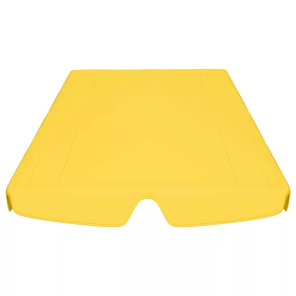 sárga csere ponyva kerti hintaágyhoz 150/130 x 105/70 cm