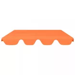 narancssárga csere ponyva kerti hintaágyhoz 150/130 x 105/70 cm