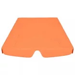 narancssárga csere ponyva kerti hintaágyhoz 150/130 x 105/70 cm