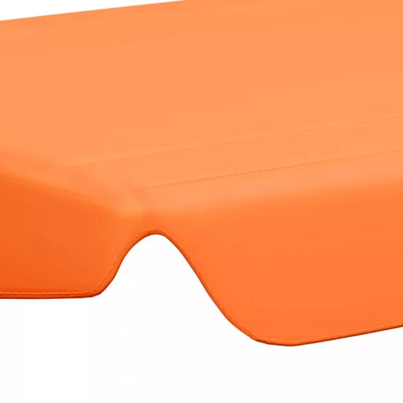 narancssárga csere ponyva kerti hintaágyhoz 150/130 x 105/70 cm