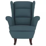 Kék Bársony és Tömörfa Hintaszék