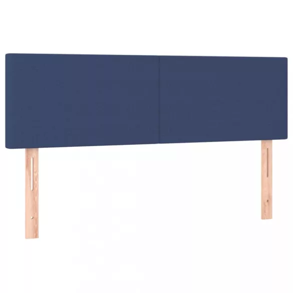 krémszínű szövet LED-es fejtámla 144x5x78/88 cm