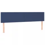 kék szövet LED-es fejtámla 200x5x78/88 cm