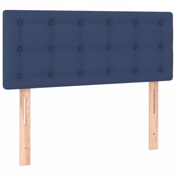 kék szövet LED-es fejtámla 80 x 5 x 78/88 cm
