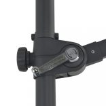 bordó konzolos napernyő acélrúddal 300 cm