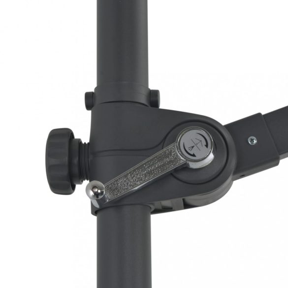 bordó konzolos napernyő acélrúddal 300 cm