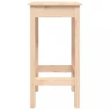 3 részes tömör fenyőfa bárszett