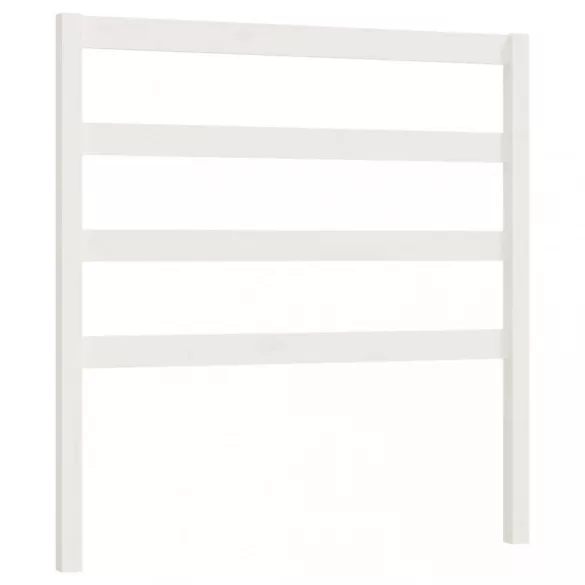 fehér tömör fenyőfa kihúzható kanapéágy 2x(90x190) cm