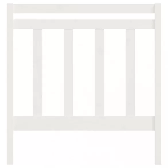 fehér tömör fenyőfa kihúzható kanapéágy 2x(90x190) cm