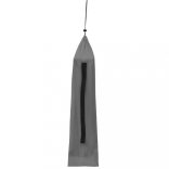 szürke oxford szövet és acél kempingágy 180 x 60 x 19 cm