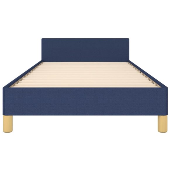 ágykeret matrac nélkül kék 90x190 cm szövet