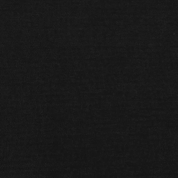 fekete szövet ágykeret matrac nélkül 160 x 200 cm