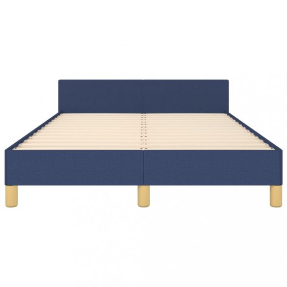ágykeret matrac nélkül kék 120x200 cm szövet 120x200 cm