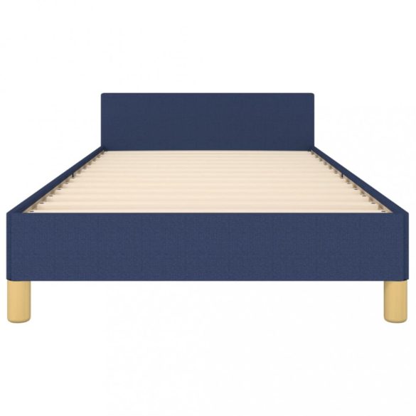 ágykeret matrac nélkül kék 80x200 cm szövet