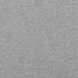 világosszürke szövet ágykeret fejtámlával 200x200 cm