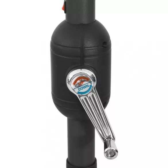 bordó kültéri napernyő LED-fényekkel és fémrúddal 400 cm