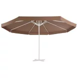 homokszínű kültéri napernyő csereponyva 515 cm