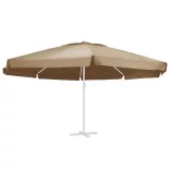 tópszínű kültéri napernyőponyva 610 cm