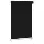 fekete kültéri sötétítő roló 140 x 230 cm