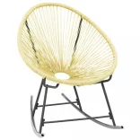 bézs polyrattan kültéri Acapulco szék