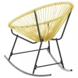 bézs polyrattan kültéri Acapulco szék