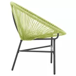 zöld polyrattan kerti Acapulco szék