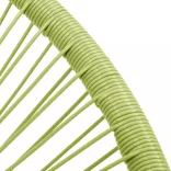 zöld polyrattan kerti Acapulco szék