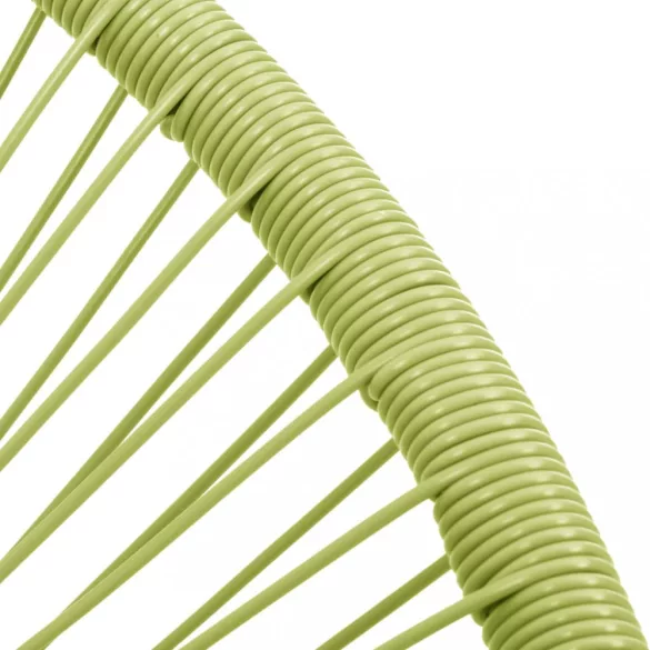 zöld polyrattan kerti Acapulco szék