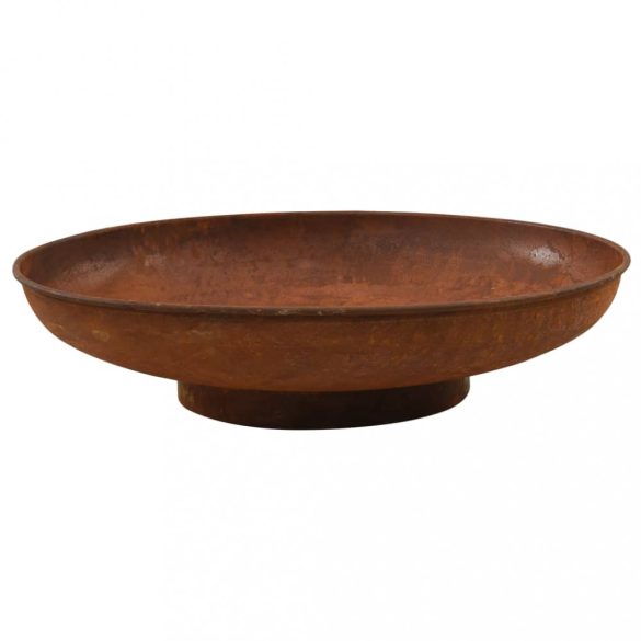 acél tűztál 80 cm