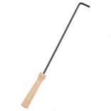 2 az 1-ben acél tűztál és grillező piszkavassal 56 x 56 x 49 cm