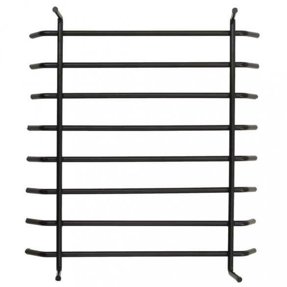 acél kerti kályha piszkavassal 38 x 38 x 122 cm