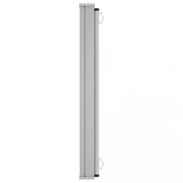 krémszínű kihúzható oldalsó terasz-napellenző 140 x 600 cm