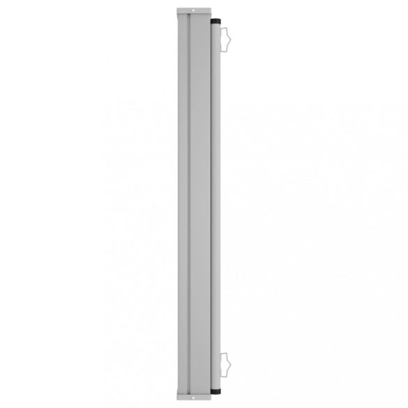 barna kihúzható oldalsó terasz-napellenző 140 x 600 cm