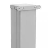 barna kihúzható oldalsó terasz-napellenző 140 x 600 cm