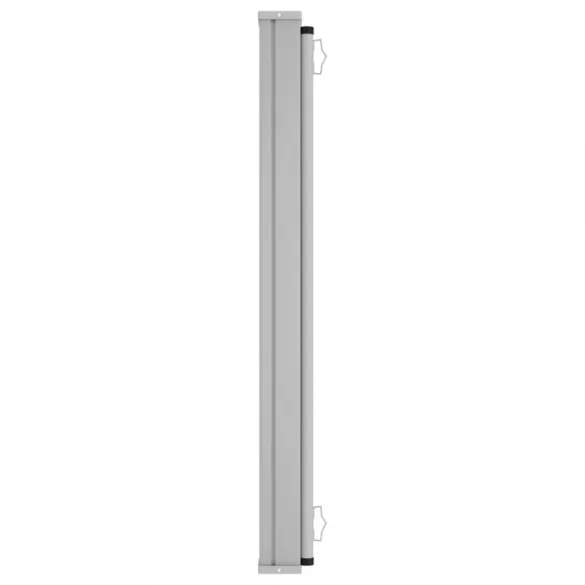 fekete kihúzható oldalsó terasz-napellenző 600 x 160 cm