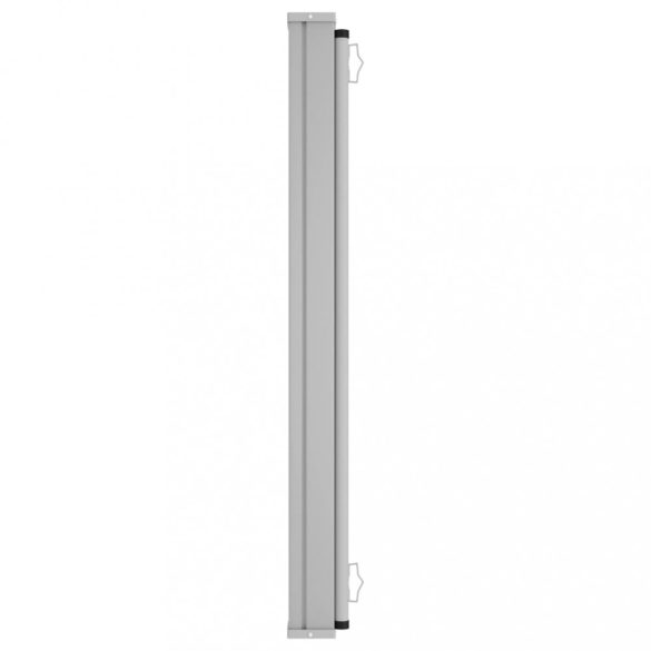 szürke behúzható oldalsó terasz-napellenző 600 x 160 cm