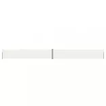 krémszínű kihúzható oldalsó terasz-napellenző 140 x 1200 cm