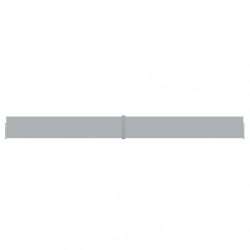   antracitszürke kihúzható oldalsó terasz-napellenző 140 x 1200 cm