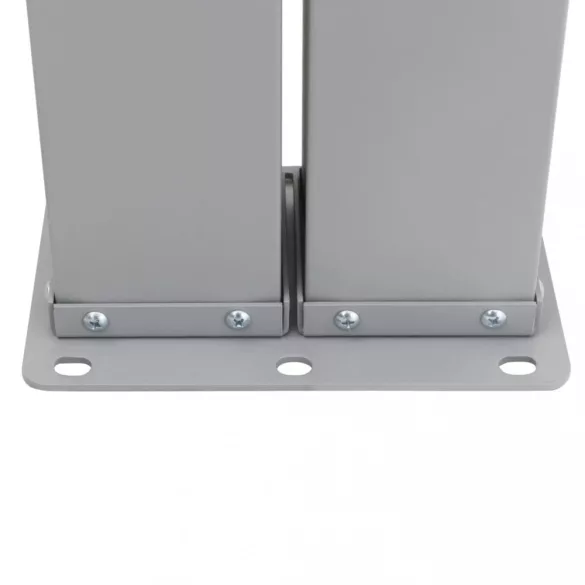 piros kihúzható oldalsó terasz-napellenző 140 x 1200 cm