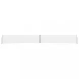 krémszínű kihúzható oldalsó terasz-napellenző 170 x 1200 cm