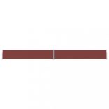 barna kihúzható oldalsó terasz-napellenző 170 x 1200 cm