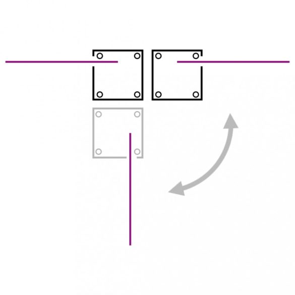barna kihúzható oldalsó terasz-napellenző 170 x 1200 cm