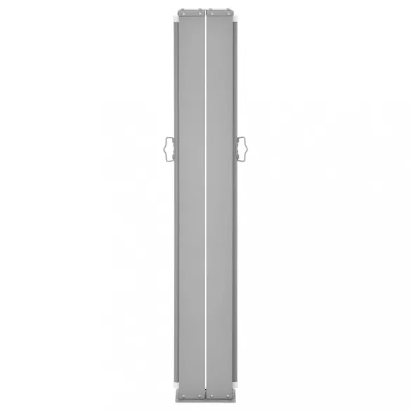 piros kihúzható oldalsó terasz-napellenző 170 x 1200 cm